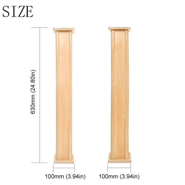 Wooden Rain Stick Extra Long Sustain Rainmaker Soundhealing Instruments for Meditation Spiritual Gift for Women and Men