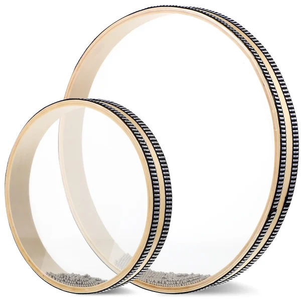 2 Pcs Ocean Drums Wave Sound Healing Instruments Round Drum Percussion Drums Musical Instruments For Adults Kids